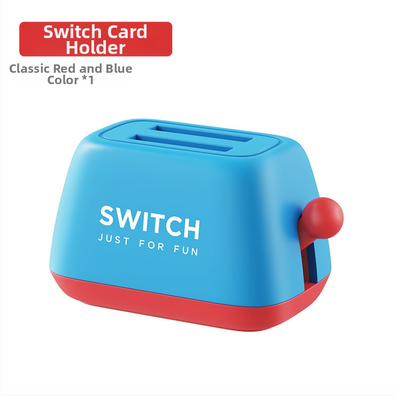 Nintendo Switch žaidimų kortelių laikymo dėžutė su silikono korpusu, suderinama su Switch, Lite ir OLED