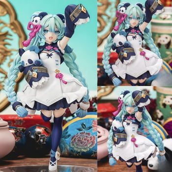 PVC Hatsune Miku Panda фигура, статичен модел, цветна кутия, подходяща за 14+ години и за възрастни 18+