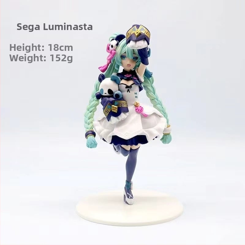 PVC Hatsune Miku Panda фигура, статичен модел, цветна кутия, подходяща за 14+ години и за възрастни 18+