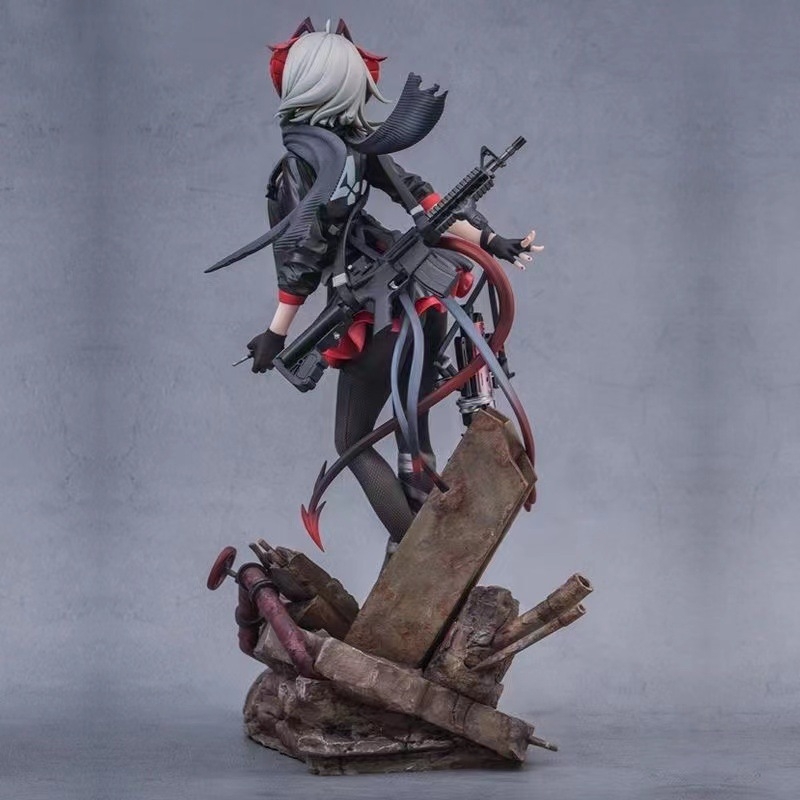 Arknights W 1/7 мащабна фигурка в кутия, PVC, анимирана тема, не се сглобява, за възрастни 18+