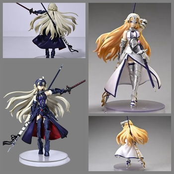 PVC статуя Fate/Grand Order Jeanne d`Arc, стояща поза, в цветна кутия, включва анимационно изображение