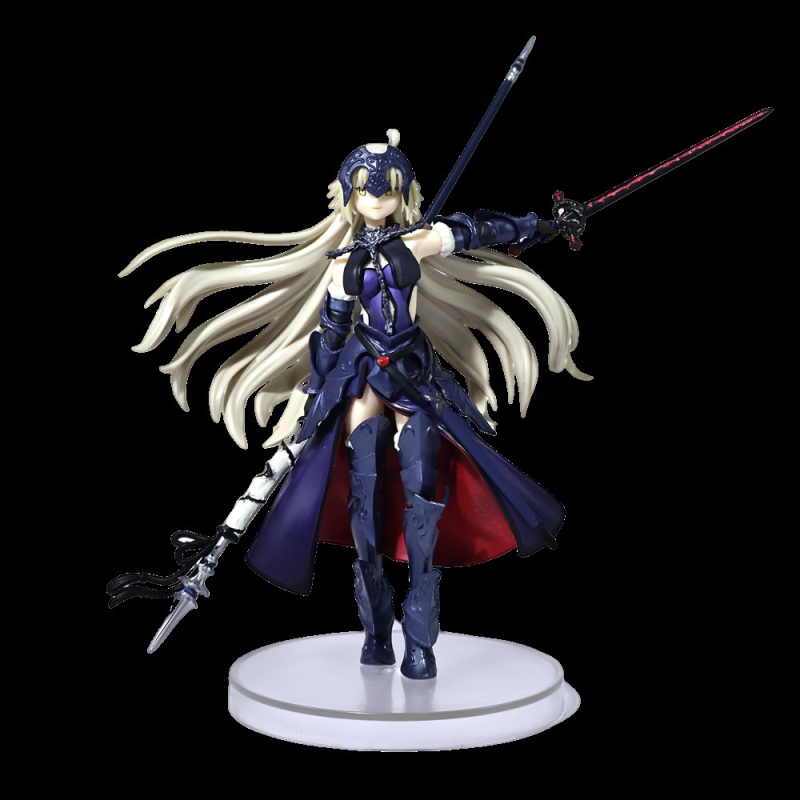 PVC статуя Fate/Grand Order Jeanne d`Arc, стояща поза, в цветна кутия, включва анимационно изображение