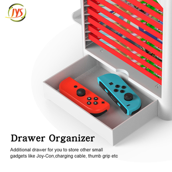 JYS Switch OLED πολυλειτουργική βάση αποθήκευσης - ABS υλικό, 665 γρ, συμβατή με Nintendo Switch / Switch OLED, μοντέλο switch/Switch OLED