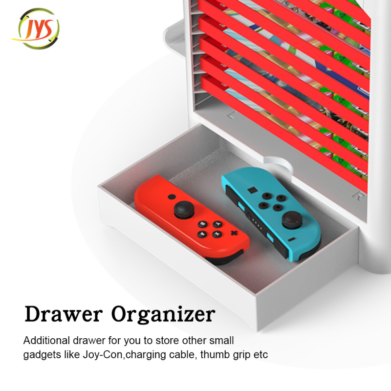 JYS Switch OLED πολυλειτουργική βάση αποθήκευσης - ABS υλικό, 665 γρ, συμβατή με Nintendo Switch / Switch OLED, μοντέλο switch/Switch OLED