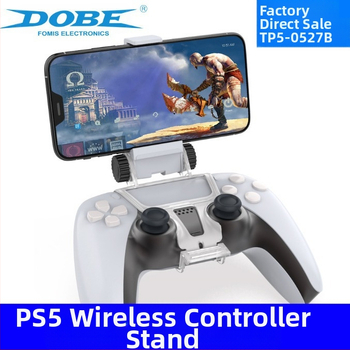 DOBE Ασύρματο Στήριγμα PS5 Controller – ABS+PC, για PS5 ασύρματο χειριστήριο, θήκη κινητού, μοντέλο PS5