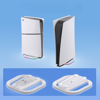 Βάση PS5 και PS5 Slim με RGB φωτισμό περιβάλλοντος, Υλικό ABS, Μοντέλο HC-A3775, Μάρκα GRCW