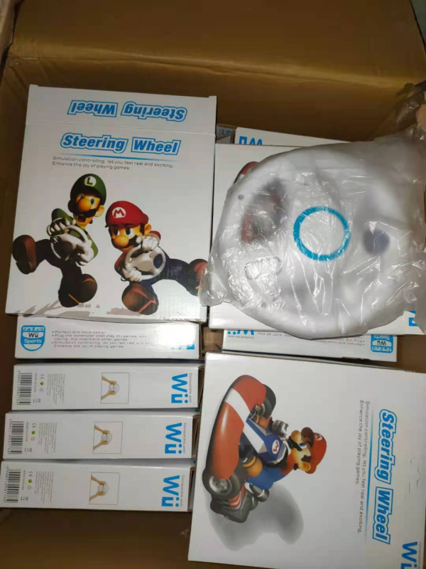 Volan za Wii – ABS konstrukcija, 165 g, sučelje spremno za upotrebu, kompatibilno s Wii kontrolerima
