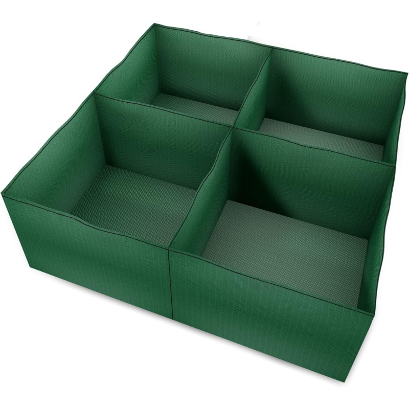 Sac de plantare cu design cu plasă pătrată, material polietilen, pentru folosire pe podea, pentru grădină de casă