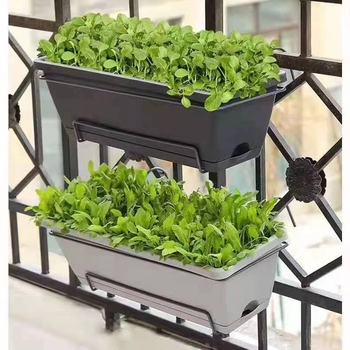 Κρεμαστή ραφιέρα γλάστρας από σίδηρο, χωρίς εγκατάσταση, πάνω από 8 στρώσεις, αποθήκευση σε γραφείο, απλός σχεδιασμός