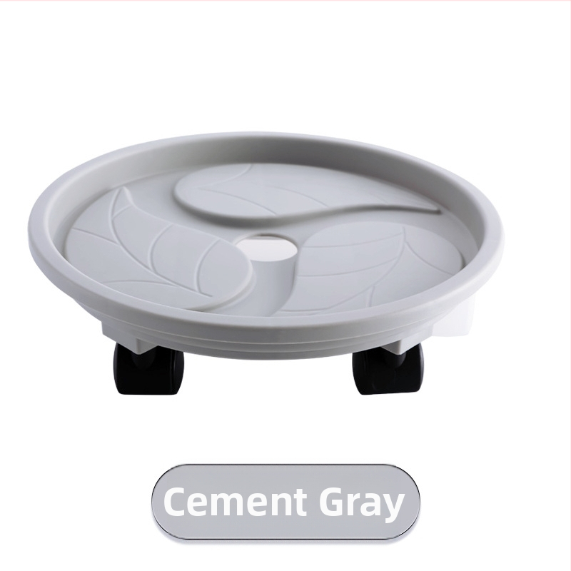 Judantis vazonų padėklas su ratukais ir vandens rezervuaru, iš plastiko, gaminamas injekciniu formavimu