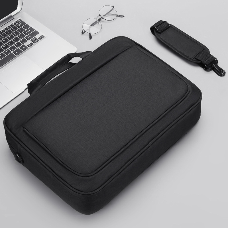 Didelės talpos verslo krepšys 15,6 colio nešiojamam kompiuteriui, atsparus vandeniui Oxford audinys, kišenė kompiuteriui