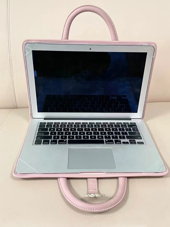 Калъф за лаптоп - ултра лек PU, пролет 2025, стил градска простота, унисекс