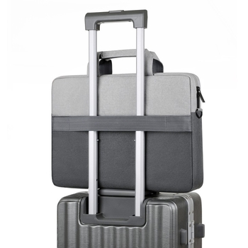 Чанта за бизнес лаптоп с голям капацитет, през рамо, съвместима с Huawei и Lenovo, модел 2023, Jita, Oxford тъкан, много лека