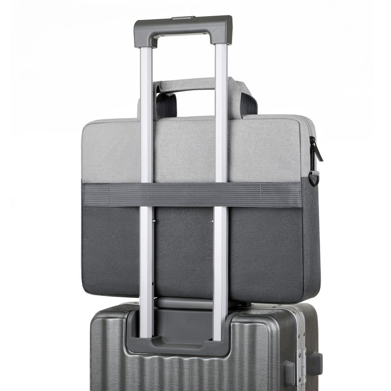 Taška na notebook pre business s veľkou kapacitou, dizajnom na rameno, kompatibilná s Huawei a Lenovo, model 2023, Oxford látka, veľmi ľahká