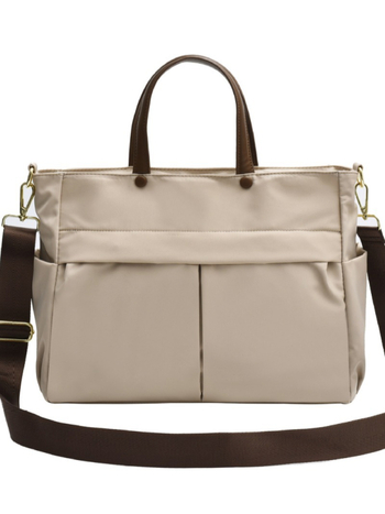 Butterfly чанта за лаптоп – канвас, градска простота, голям капацитет, зима 2024