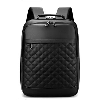 Férfi vízálló Oxford anyagú laptop hátizsák, 15 hüvelyk, 20–35 L, légpárnás vállpántok, városi stílus