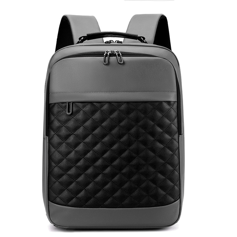 Férfi vízálló Oxford anyagú laptop hátizsák, 15 hüvelyk, 20–35 L, légpárnás vállpántok, városi stílus