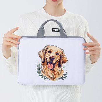 MONSTD Geometriniu raštu nešiojamojo kompiuterio krepšys, 600D medžiaga, poliesterio pamušalas, kvėpuojantis ir atsparus smūgiams