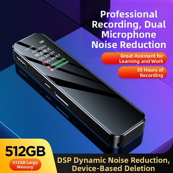 Καταγραφέας φωνής σε στυλό, φορητός, για χρήση στο μάθημα (HD καταγραφή, TF κάρτα, 1 μικρόφωνο, χωρίς βίντεο)