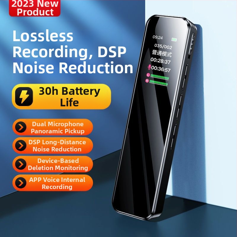 Καταγραφέας φωνής σε στυλό, φορητός, για χρήση στο μάθημα (HD καταγραφή, TF κάρτα, 1 μικρόφωνο, χωρίς βίντεο)