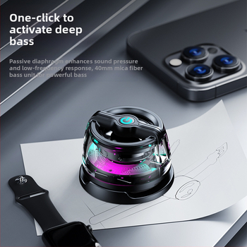 JY88 Μαγνητικός Bluetooth ηχείο με υποστήριξη τηλεφώνου και φορητός σχεδιασμός για αθλητισμό και κάμπινγκ; Bluetooth 5.3, 100Hz-20kHz, εμβέλεια 10m, ενσωματωμένη μπαταρία 300-500mAh, 5W