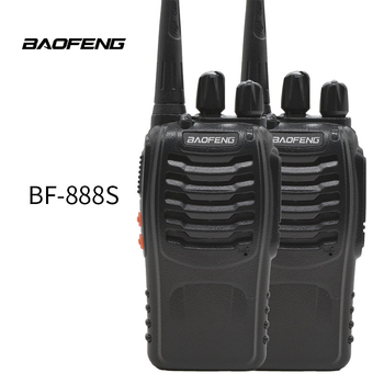 Професионална рация Baofeng BF-888S - 430–440 MHz, 16 канала, мощност ≤5 W, диапазон до 3 км, батерия 1500 мАч (3,7 V)