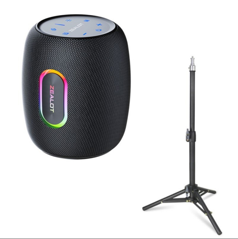 Ηχείο Bluetooth για Karaoke με ενσωματωμένο μικρόφωνο – ZEALOT S64, σε όρθια διάταξη, 50W, IPX5, BT 5.2, 20Hz–20kHz, SNR ≥85 dB
