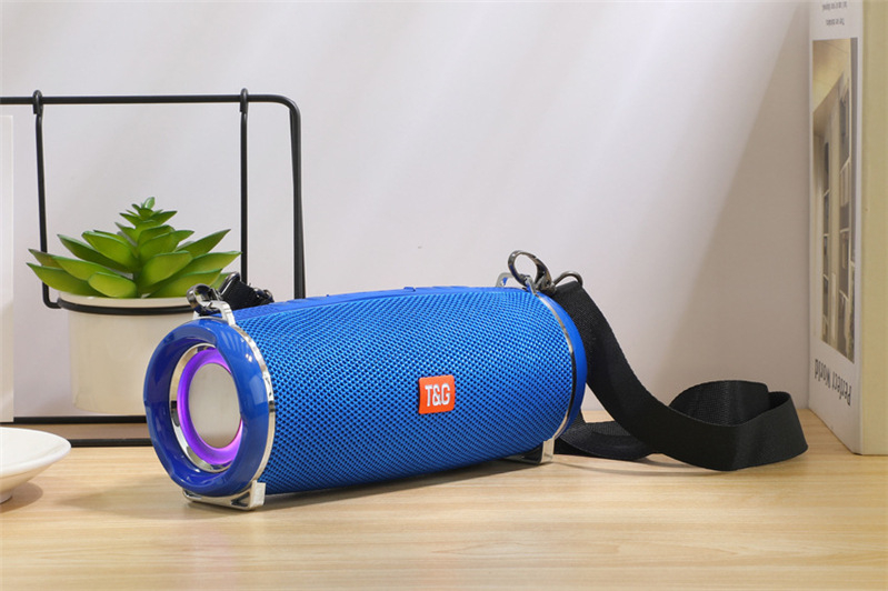 TG192 Bluetooth φορητό εξωτερικό ηχείο με φλας φωτισμό, Bluetooth 5.3, 40Hz–20kHz, 4–6 ώρες αναπαραγωγής, εμβέλεια 15 m, ισχύς 10W