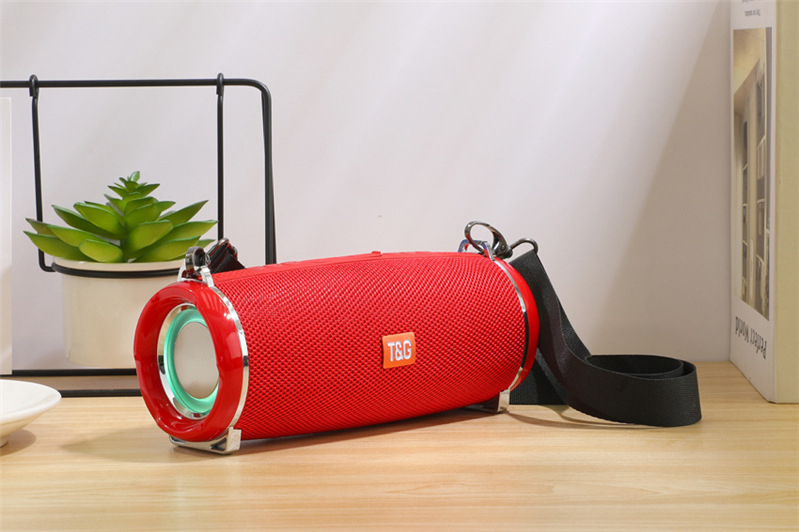 TG192 Bluetooth φορητό εξωτερικό ηχείο με φλας φωτισμό, Bluetooth 5.3, 40Hz–20kHz, 4–6 ώρες αναπαραγωγής, εμβέλεια 15 m, ισχύς 10W