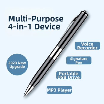 Q91 записваща писалка, еднократно записване, преносим WAV рекордер, USB 2.0, 15 ч запис, дву микрофона, обхват 5–10 м