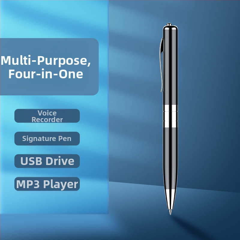 Q91 записваща писалка, еднократно записване, преносим WAV рекордер, USB 2.0, 15 ч запис, дву микрофона, обхват 5–10 м