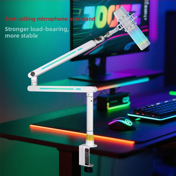 KH-021 Επιτραπέζια βάση μικροφώνου με εκτεινόμενο βραχίονα – για ζωντανή μετάδοση και εγγραφή