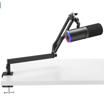 KH-021 Επιτραπέζια βάση μικροφώνου με εκτεινόμενο βραχίονα – για ζωντανή μετάδοση και εγγραφή