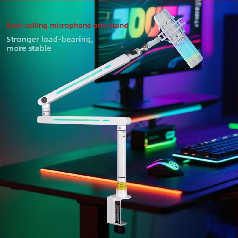 KH-021 Επιτραπέζια βάση μικροφώνου με εκτεινόμενο βραχίονα – για ζωντανή μετάδοση και εγγραφή