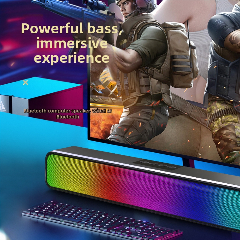 LED marquee лампа със безжичен Bluetooth говорител, RGB осветление, 2 говорителя, Bluetooth 5.0, 40Hz-20kHz, SNR ≥85dB, обхват 10 m