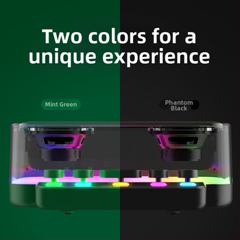 Z6 Bluetooth ηχείο με μηχανικά πλήκτρα σε στυλ πληκτρολογίου (BT 5.0 • 5W • 40Hz-20kHz • 1000-1200mAh • διπλοί ομιλητές)