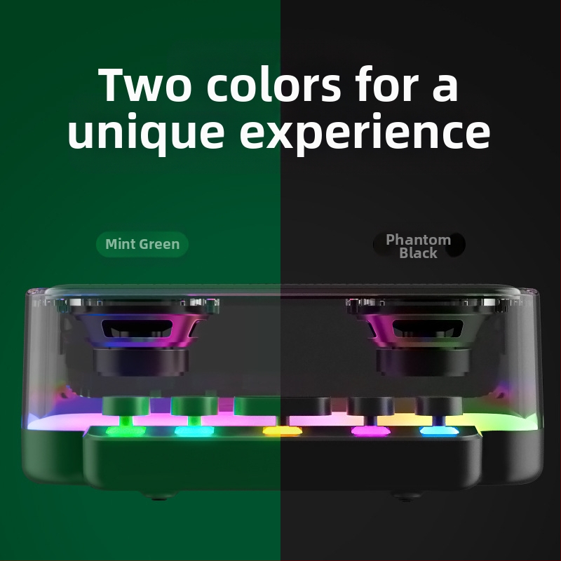 Z6 Bluetooth колона с механични клавиши в стил клавиатура (BT 5.0 • 5W • 40Hz-20kHz • 1000-1200mAh • двойни драйвери)