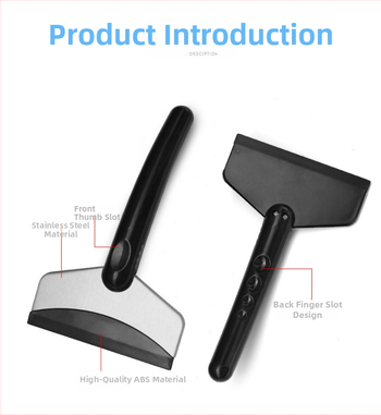 ABS plastiko sniego lāpšta – YS prekės ženklas – žiemos gelbėjimo priemonė sniego šalinimui