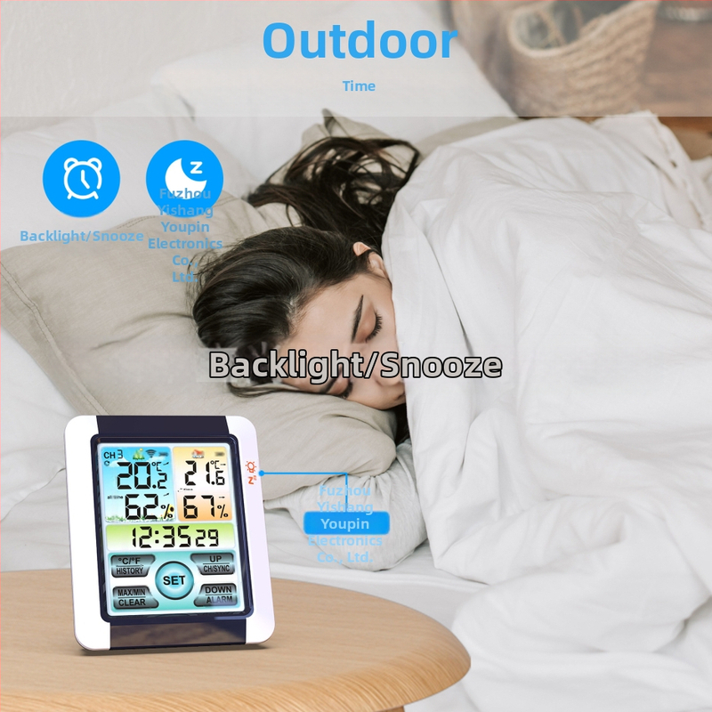 Измервател на температура за помещение с резолюция 0,1 °C, персонализирана обработка, лицензиран частен етикет