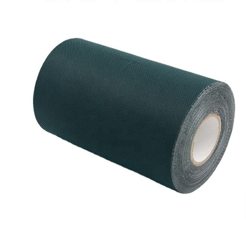 Ljepljiva traka za šavove umjetne travnjaka, neprozurna baza, debljina 650 μm, namijenjena šavovima; otpornost na temperaturu: kratkoročno 80°C, dugoročno 60°C.