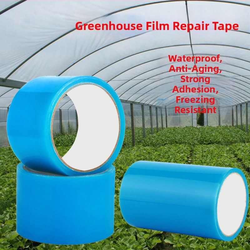 Ενισχυμένη ταινία επισκευής φιλμ θερμοκηπίου από πολυαιθυλένιο – αδιάβροχη, αντοχή σε υγρασία, κόλλα βάσης καουτσούκ, υπόστρωμα PE, για επισκευή φιλμ, 0–50°C
