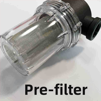 Vodoravni predfiltr s unutarnjim navojem, mrežasti filter od nehrđajućeg čelika za cjevovode