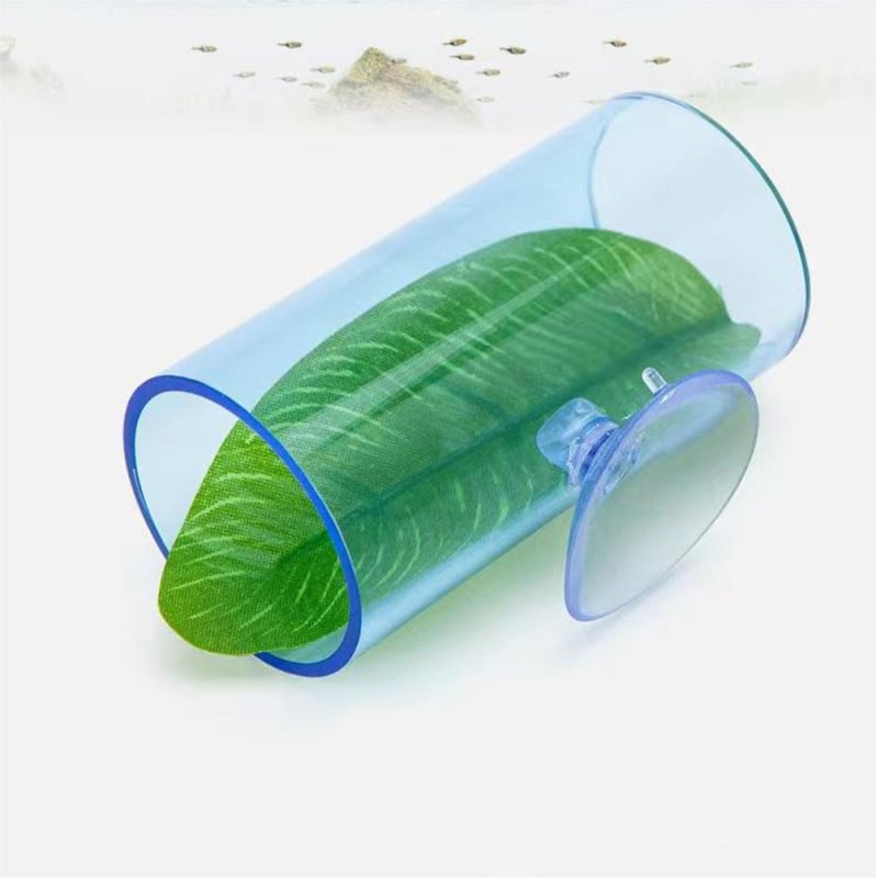 Akrilinė Betta akvariumo dekoracija: tunelio priegloba, poilsio lapos, kopimo lova (Medžiaga: akrilas; Prekės ženklas: Stacked treasure; Dėžutės kiekis: 310)