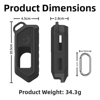 Θήκη σιλικόνης για Flipper Zero, ανθεκτική σε πτώσεις, OEM