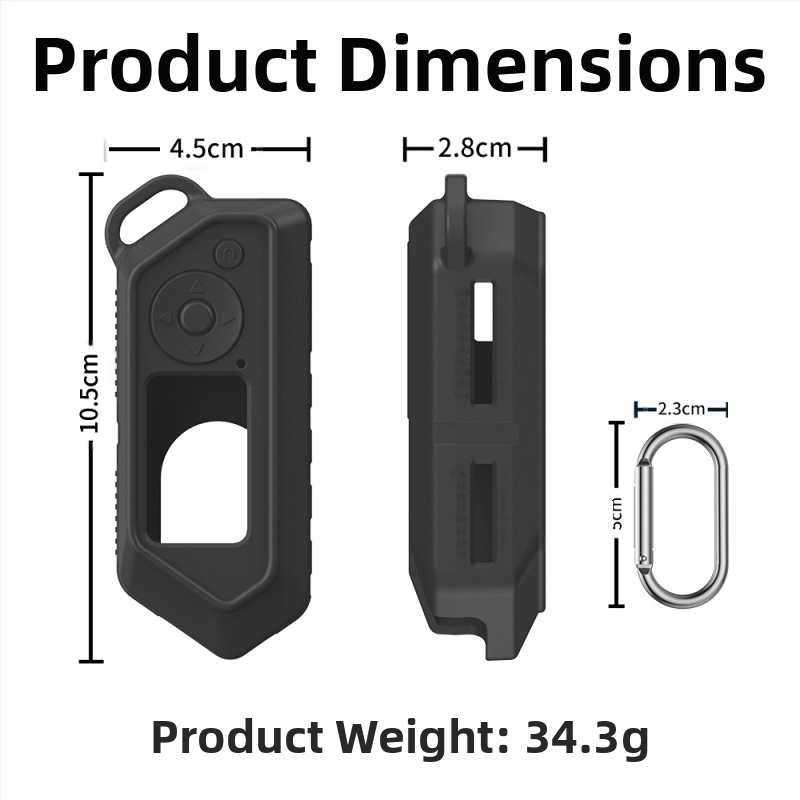 Силиконов предпазен ръкав за Flipper Zero, удароустойчив, OEM