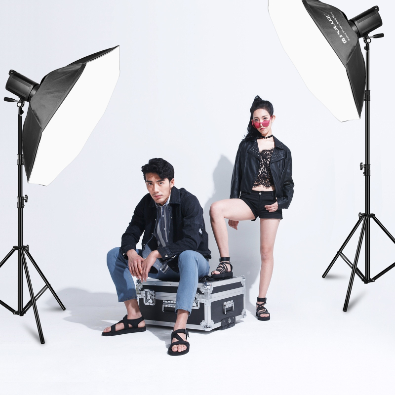 PULUZ PU5125 aštuoniakampė softbox, audinio ir metalo konstrukcija, universalus suderinamumas, svoris 1,1 kg