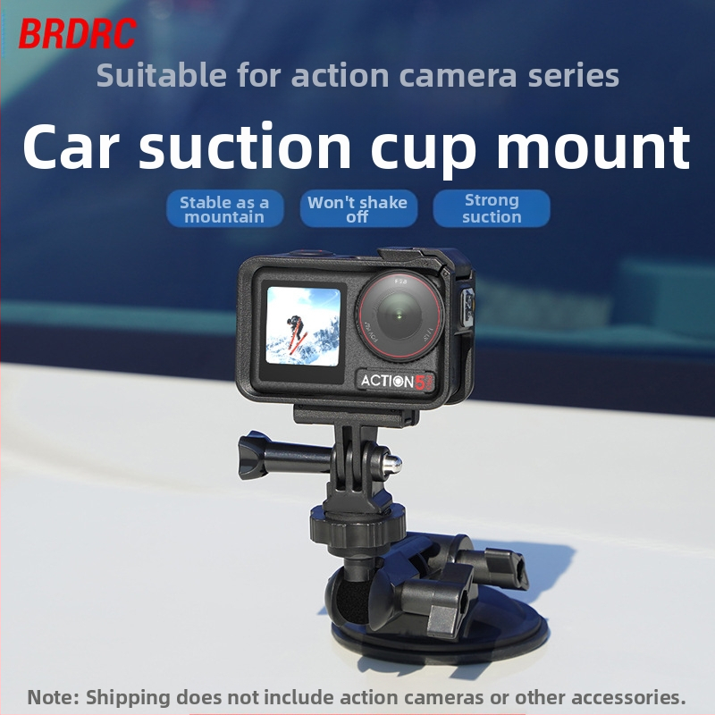 Συμβατό με DJI Osmo Pocket 3: βάσης αυτοκινήτου με βεντούζα, προσαρμογέας πλαισίου και εξαρτήματα επέκτασης X5