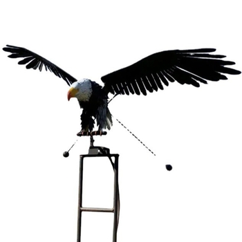 Градински орел рокер – метал, модерен стил, леене