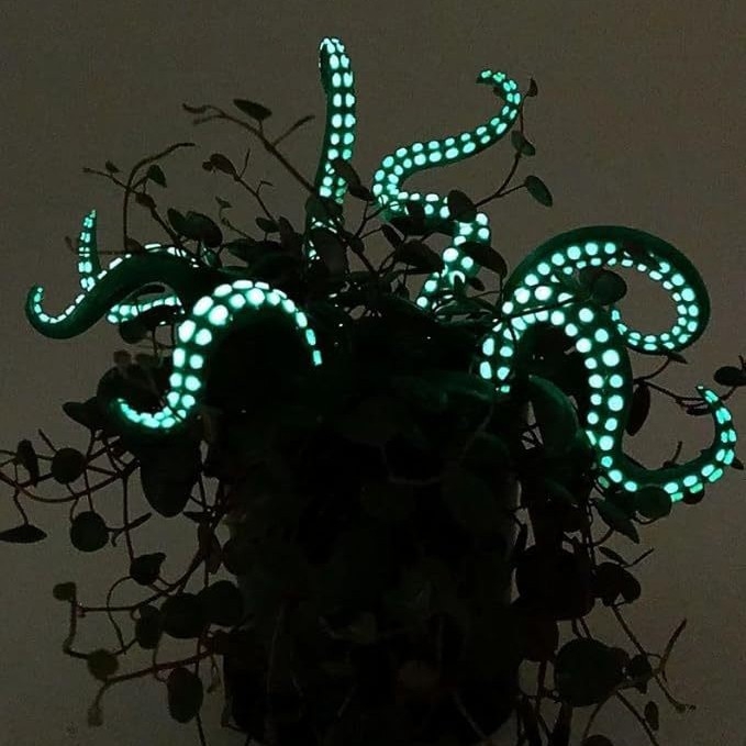 7 dalių jūros pabaisa tentakulės rinkinys, PLA, 3D spausdinimas, šiuolaikinio meno stilius