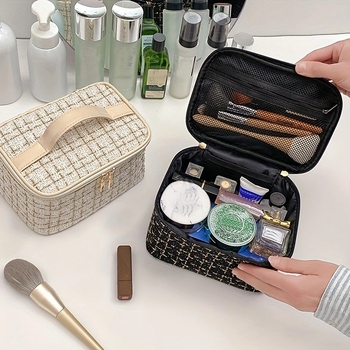 Козметична чанта – водоустойчива, голям капацитет, полиестер, подплата от найлон, унисекс стил